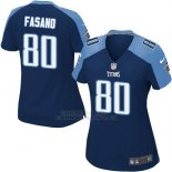 Camiseta Tennessee Titans Fasano Azul Oscuro Nike Game NFL Mujer