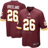Camiseta Washington Commanders Breeland Rojo Nike Game NFL Marron Hombre