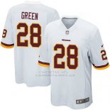 Camiseta Washington Commanders Green Blanco Nike Game NFL Hombre