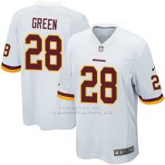 Camiseta Washington Commanders Green Blanco Nike Game NFL Hombre