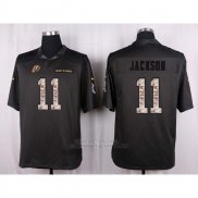 Camiseta Washington Commanders Jackson Apagado Gris Nike Anthracite Salute To Service NFL Hombre