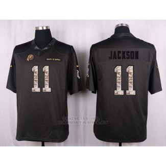 Camiseta Washington Commanders Jackson Apagado Gris Nike Anthracite Salute To Service NFL Hombre