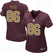 Camiseta Washington Commanders Reed Marron Nike Game NFL Mujer