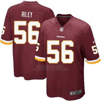 Camiseta Washington Commanders Riley Rojo Nike Game NFL Marron Nino