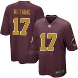 Camiseta Washington Commanders Williams Marron Nike Game NFL Hombre