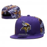 Gorra Minnesota Vikings Blanco Violeta