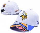Gorra NFL Minnesota Vikings Blanco Gold