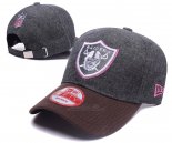 Gorra NFL Oakland Raiders Apagado Gris Brown