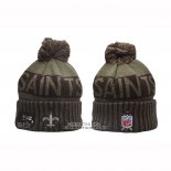 Gorro Beanie New Orleans Saints New Era Verde Militar