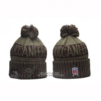 Gorro Beanie Tampa Bay Buccaneers New Era Verde Militar