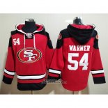 Sudaderas con Capucha San Francisco 49ers Fred Warner Rojo