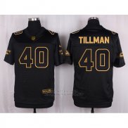 Camiseta Arizona Cardinals Tillman Negro Nike Elite Pro Line Gold NFL Hombre