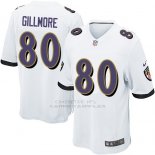 Camiseta Baltimore Ravens Gillmore Blanco Nike Game NFL Nino