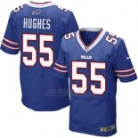 Camiseta Buffalo Bills Hughes Azul Nike Elite NFL Hombre Camiseta Buffalo Bills Hughes Azul Nike Elite NFL Hombre