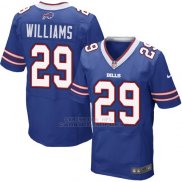 Camiseta Buffalo Bills Williams Azul Nike Elite NFL Hombre