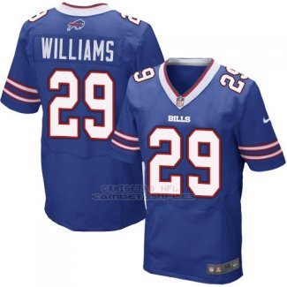 Camiseta Buffalo Bills Williams Azul Nike Elite NFL Hombre