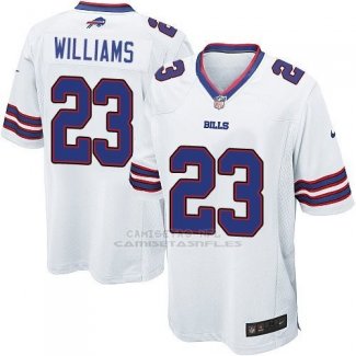 Camiseta Buffalo Bills Williams Blanco Nike Game NFL Hombre