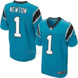 Camiseta Carolina Panthers Newton Azul Nike Elite NFL Hombre