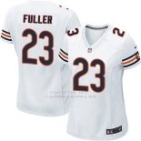 Camiseta Chicago Bears Fuller Blanco Nike Game NFL Mujer