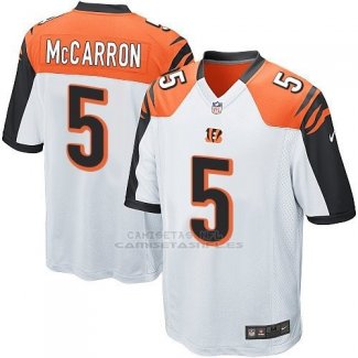 Camiseta Cincinnati Bengals McCarron Blanco Nike Game NFL Hombre