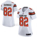 Camiseta Cleveland Browns Barnidge Blanco Nike Game NFL Mujer