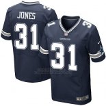 Camiseta Dallas Cowboys Jones Profundo Azul Nike Elite NFL Hombre