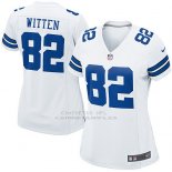 Camiseta Dallas Cowboys Witten Blanco Nike Game NFL Mujer
