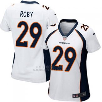 Camiseta Denver Broncos Roby Azul Nike Game NFL Oscuro Mujer