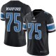 Camiseta Detroit Lions Warford Negro Nike Legend NFL Hombre