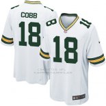 Camiseta Green Bay Packers Cobb Blanco Nike Game NFL Nino