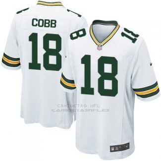 Camiseta Green Bay Packers Cobb Blanco Nike Game NFL Nino