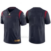 Camiseta Houston Texans Profundo Azul Nike Gold Legend NFL Hombre