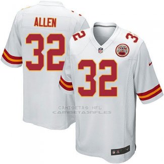 Camiseta Kansas City Chiefs Allen Blanco Nike Game NFL Nino