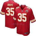 Camiseta Kansas City Chiefs Okoye Rojo Nike Game NFL Hombre