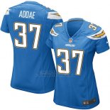 Camiseta Los Angeles Chargers Addae Azul Nike Game NFL Mujer Camiseta Los Angeles Chargers Addae Azul Nike Game NFL Mujer