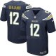Camiseta Los Angeles Chargers Benjamin Profundo Azul Nike Elite NFL Hombre