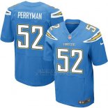 Camiseta Los Angeles Chargers Perryman Azul Nike Elite NFL Hombre