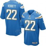 Camiseta Los Angeles Chargers Verrett Azul Nike Game NFL Hombre