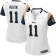 Camiseta Los Angeles Rams Austin Blanco Nike Game NFL Mujer