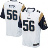 Camiseta Los Angeles Rams Ayers Blanco Nike Game NFL Nino