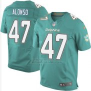 Camiseta Miami Dolphins Alonso Verde Nike Elite NFL Hombre