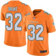 Camiseta Miami Dolphins Drake Naranja Nike Legend NFL Hombre
