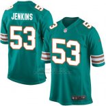 Camiseta Miami Dolphins Jenkins Verde Oscuro Nike Game NFL Hombre