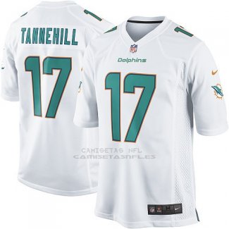 Camiseta Miami Dolphins Tannehill Blanco Nike Game NFL Nino