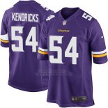Camiseta Minnesota Vikings Kendricks Violeta Nike Game NFL Nino