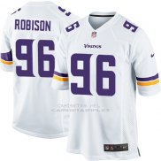 Camiseta Minnesota Vikings Robinson Blanco Nike Game NFL Hombre