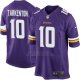 Camiseta Minnesota Vikings Tarkenton Violeta Nike Game NFL Nino