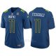 Camiseta NFC Fitzgerald Azul 2017 Pro Bowl NFL Hombre