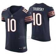 Camiseta NFL Elite Hombre Chicago Bears Mitchell Trubisky Azul