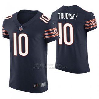 Camiseta NFL Elite Hombre Chicago Bears Mitchell Trubisky Azul